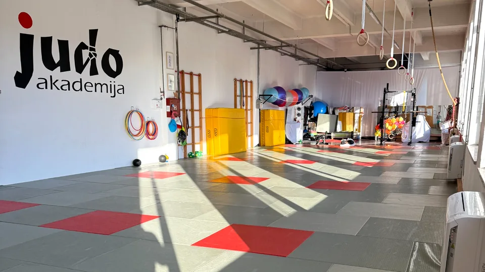 Notranjost dvorane Judo Akademije